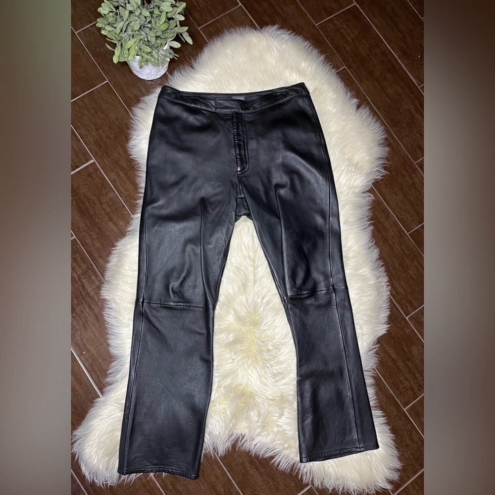 Garson by REM Garson Black Leather Women's pants Sz 12P